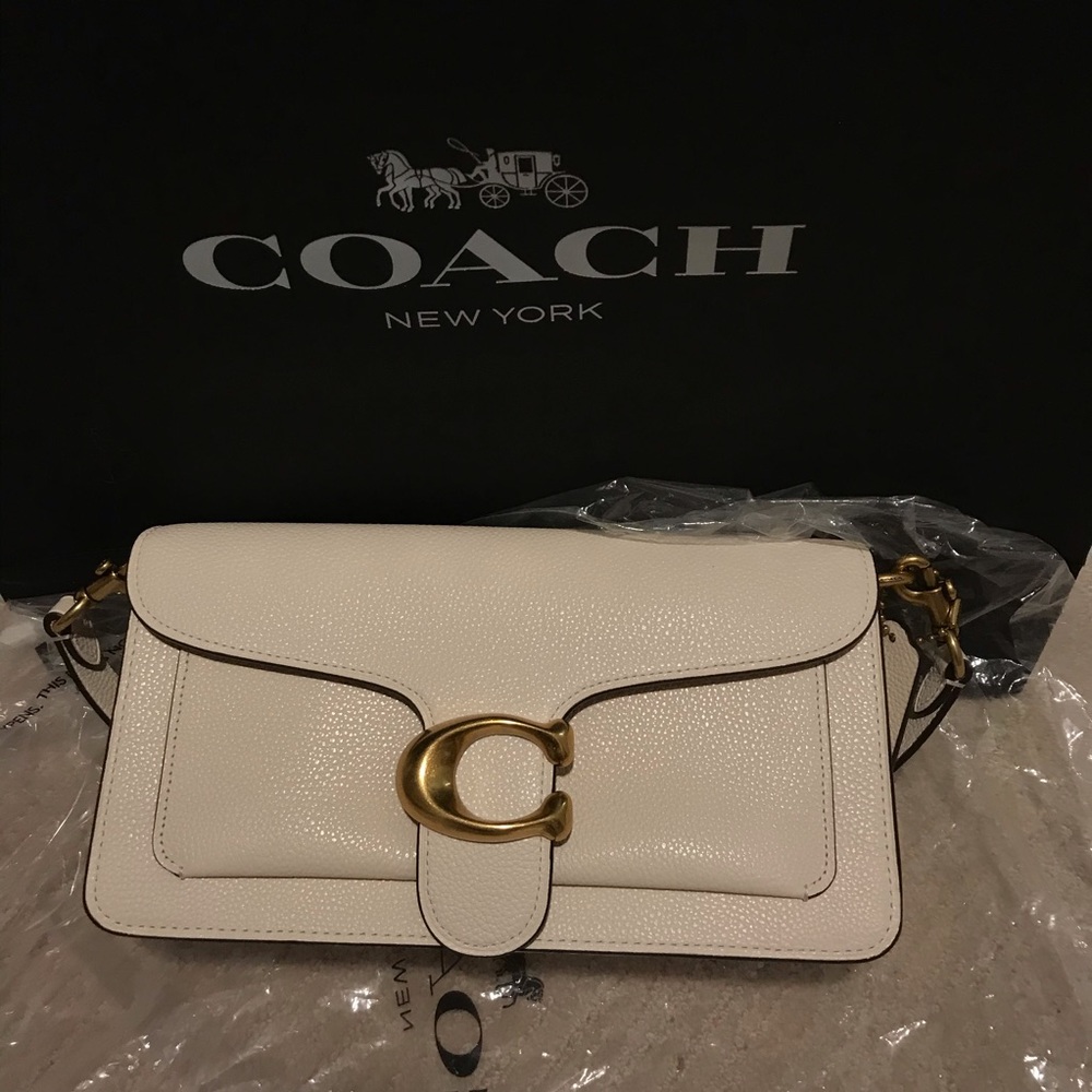 Coach white tabby 26 brand new ! Hard to get